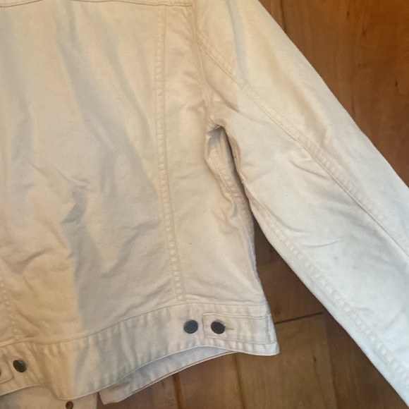 Lucky Brand women’s cream denim jacket - Picture 4 of 5